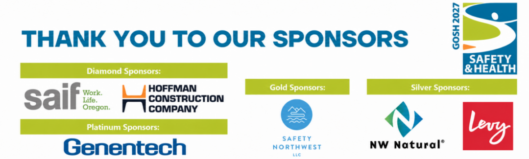 GOSH 2027 sponsor hierarchy banner